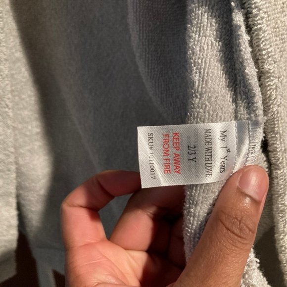 My First Years Made With Love 2-3Y Robe - Picture 5 of 6